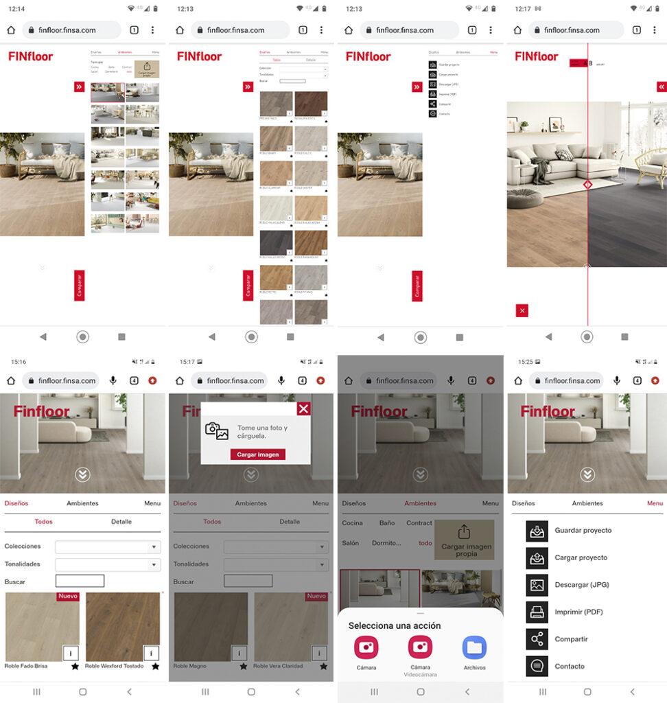 simulador de parquet FINfloor