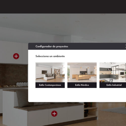 Configurador de acabados Top Form