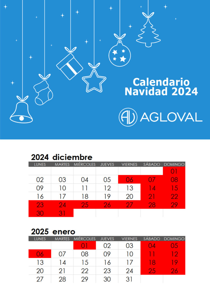 navidad_2024 calendario agloval